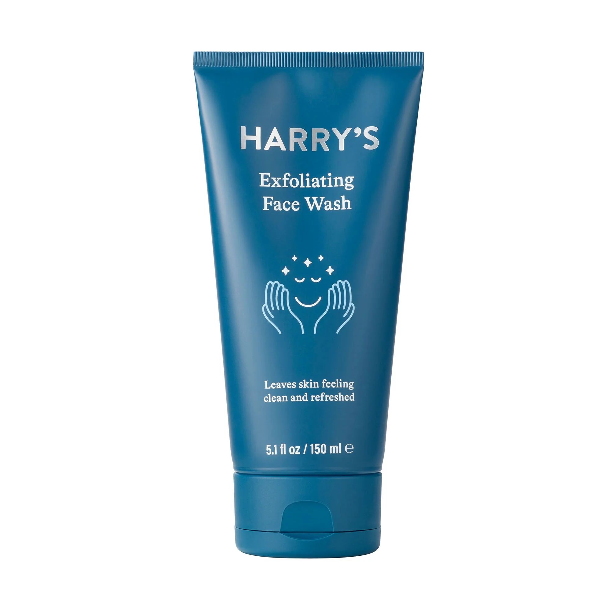 Harry's Men's Exfoliating Face Wash with Peppermint and Eucalyptus, 5.1 fl oz - Walmart.com | Walmart (US)