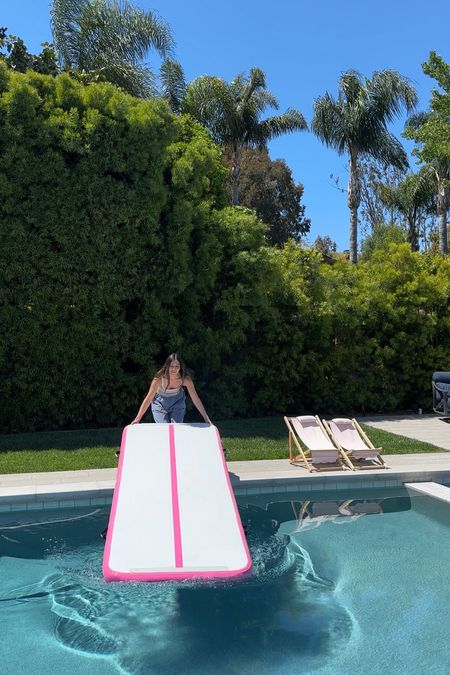 Air mat perfect for pool days and all the bouncing with the family!

#LTKHome #LTKKids #LTKFamily