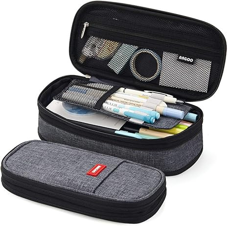 EASTHILL Big Capacity Pencil Pen Case Office College School Large Storage High Capacity Bag Pouch... | Amazon (US)