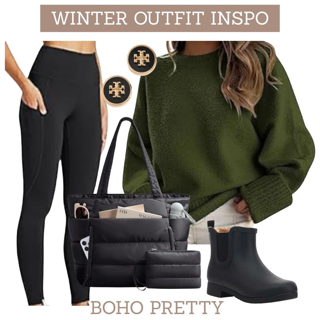 Cozy and chic winter outfit idea.  Perfect for running errands or grabbing lunch with a friend.  

#LTKOver40 #LTKootd #LTKmomlife