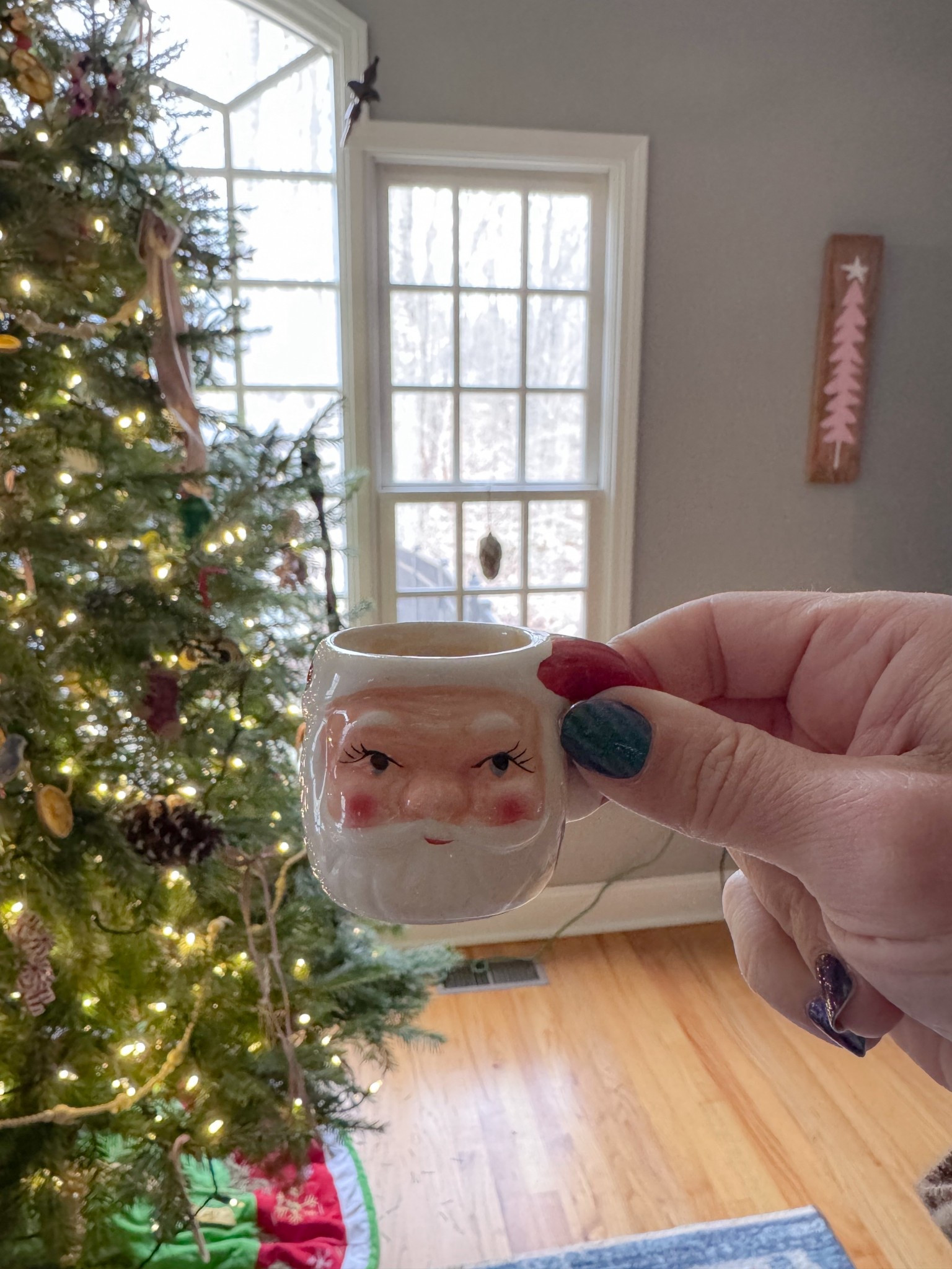 Happy little Santa shot glass 🎅🏻 

#LTKSeasonal #LTKHoliday