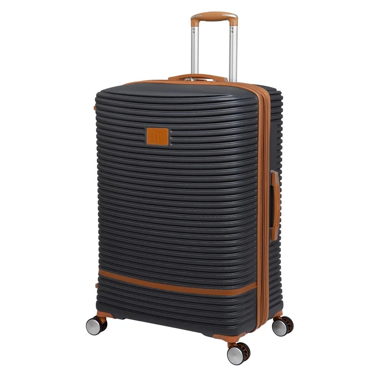 it luggage Replicating Hardside 31" Large Checked Expandable Fashion Spinner Luggage, Gray | Walmart (US)