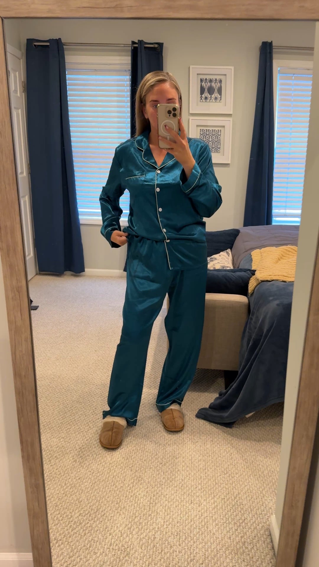 Winter pajamas - run true to
Size 

#LTKSeasonal #LTKOver40 #LTKHoliday