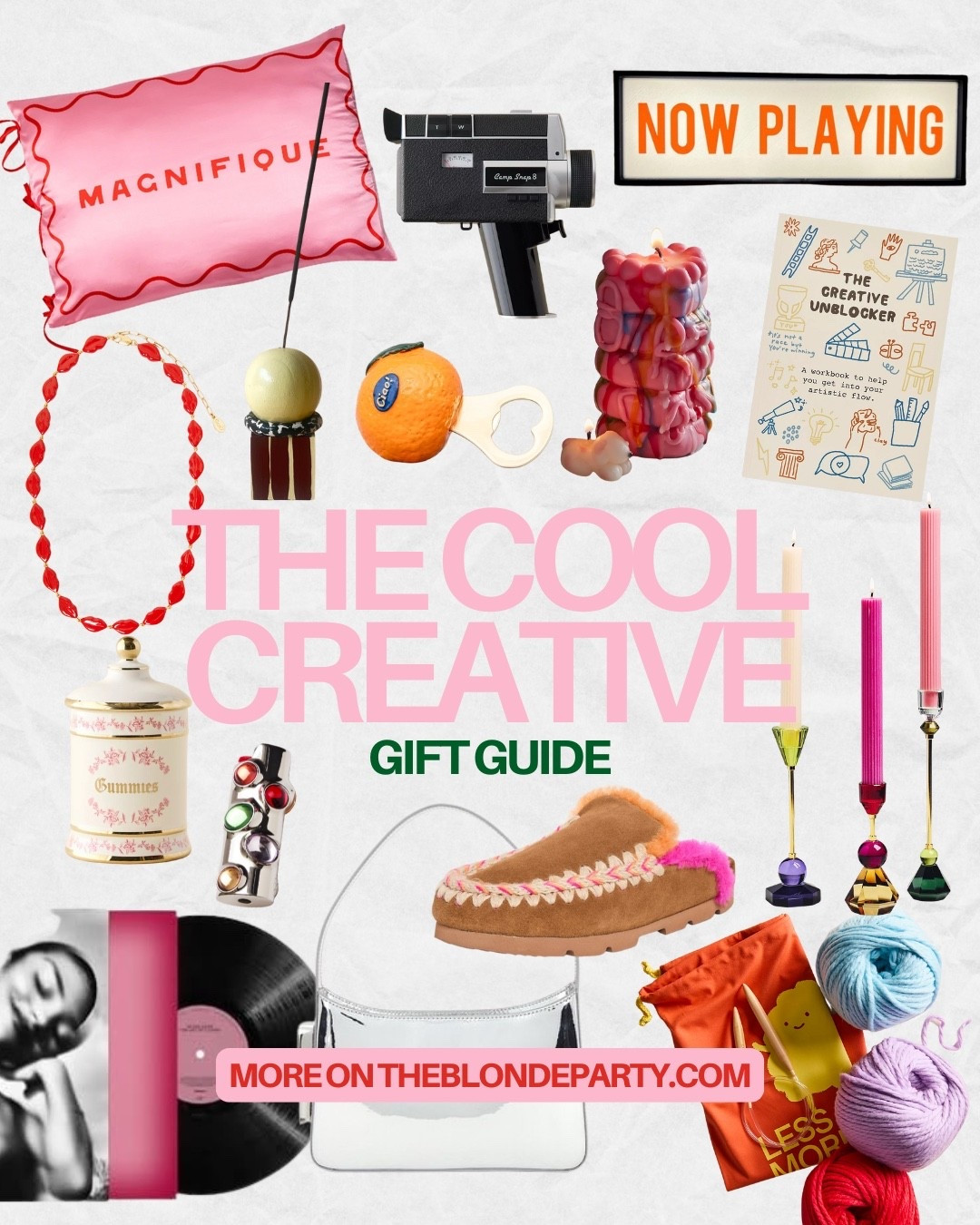 For the friend who’s always making something — or making something cooler — this guide’s for her.

The Gifts for the Cool Creative collection is packed with fun, funky finds for the artsy girl, the content creator, and the one who never shows up without a new playlist, camera, or idea.

From colorful home décor and DIY art kits to music-inspired pieces and creator-approved gadgets, every item is designed to inspire her next spark. These creative gift ideas for women are anything but basic — because she’s anything but ordinary.

Browse the full guide for our top gifts for creatives, artists, and makers who do it all.

#LTKGiftGuide