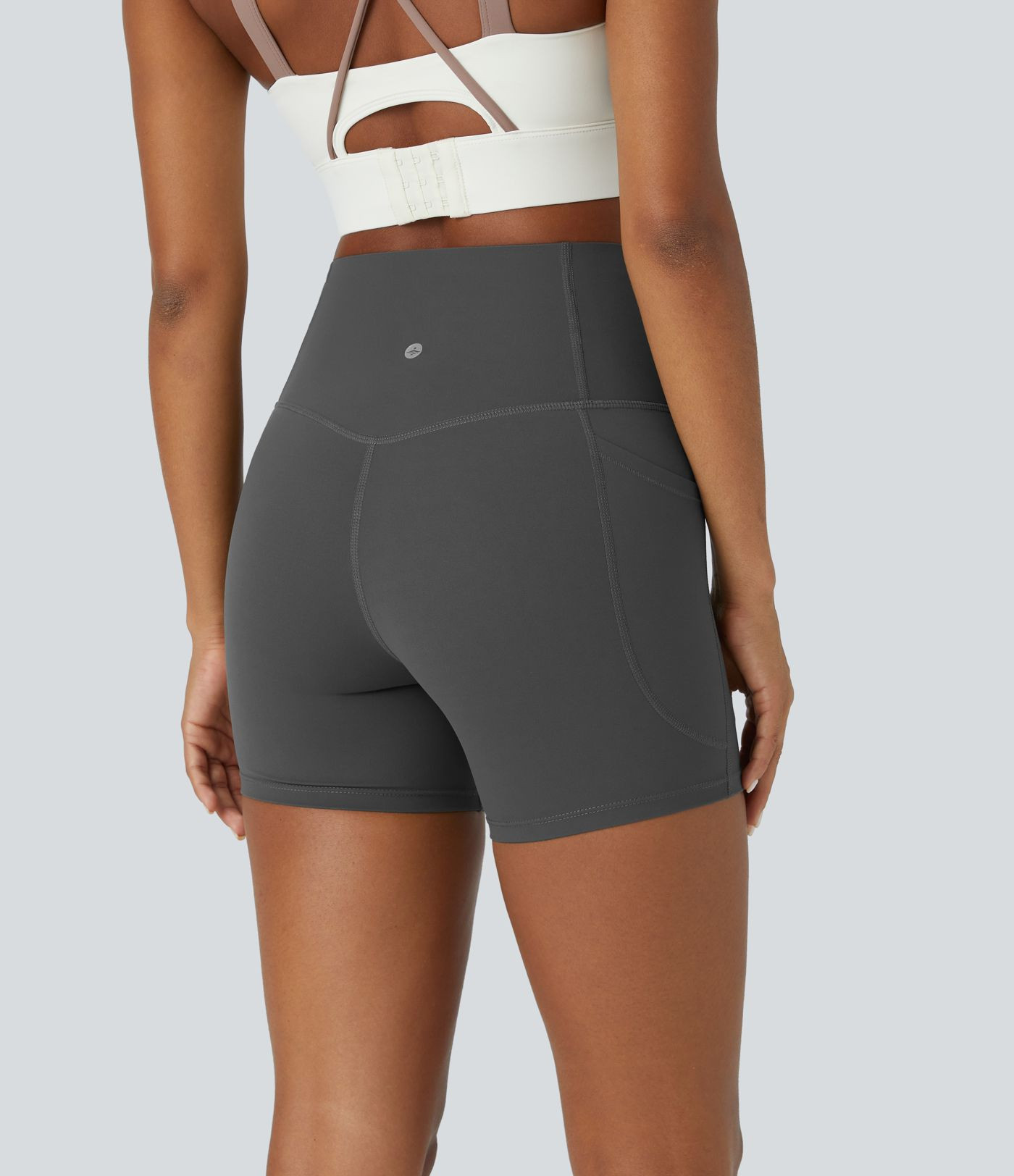 Women\u2019s Halara UltraSculpt\u2122 High Waisted Tummy Control Side Pocket Shaping Training Bik... | HALARA
