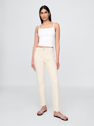 High Rise '90s Slim Straight Jeans | Gap (US)