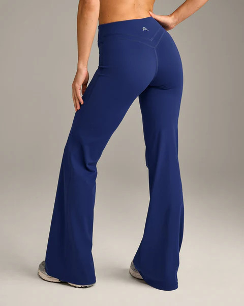 UnifiedMove™ Wrap Flared Pants with Reflective Logo 
 Varsity Blue | Oner Active (UK / US)