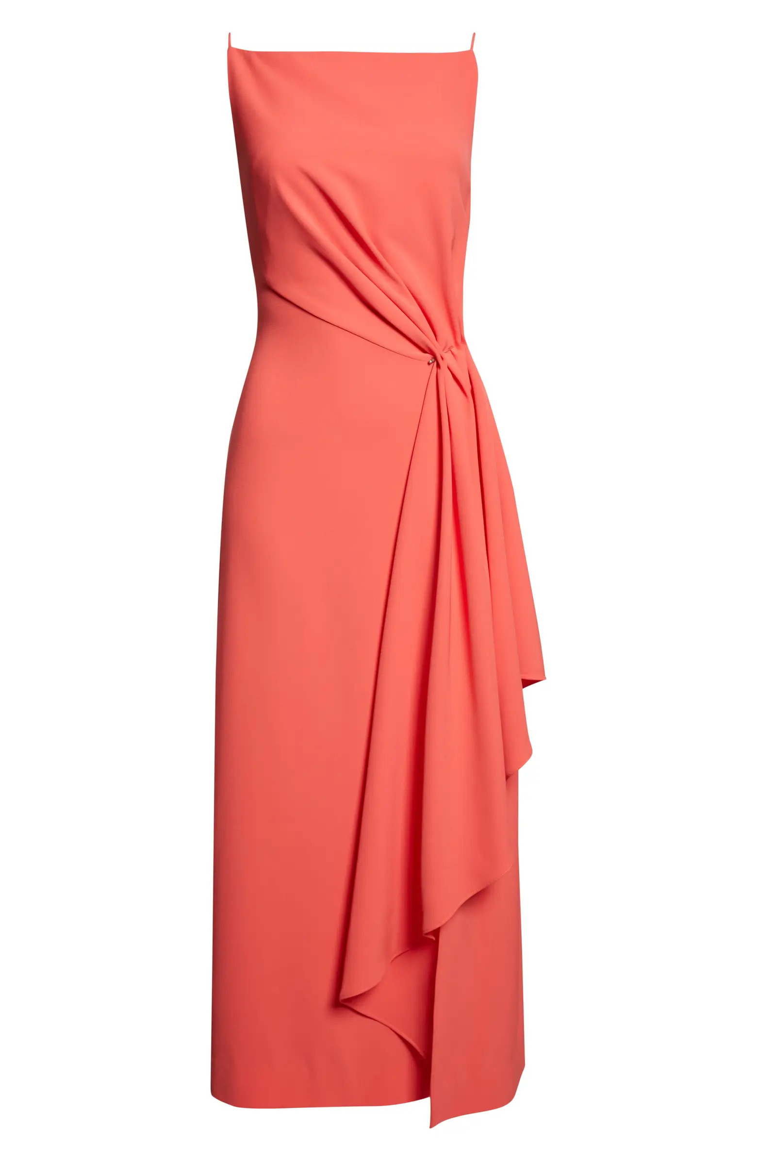 Fluid Stretch Crepe Pin Detail Dress | Nordstrom