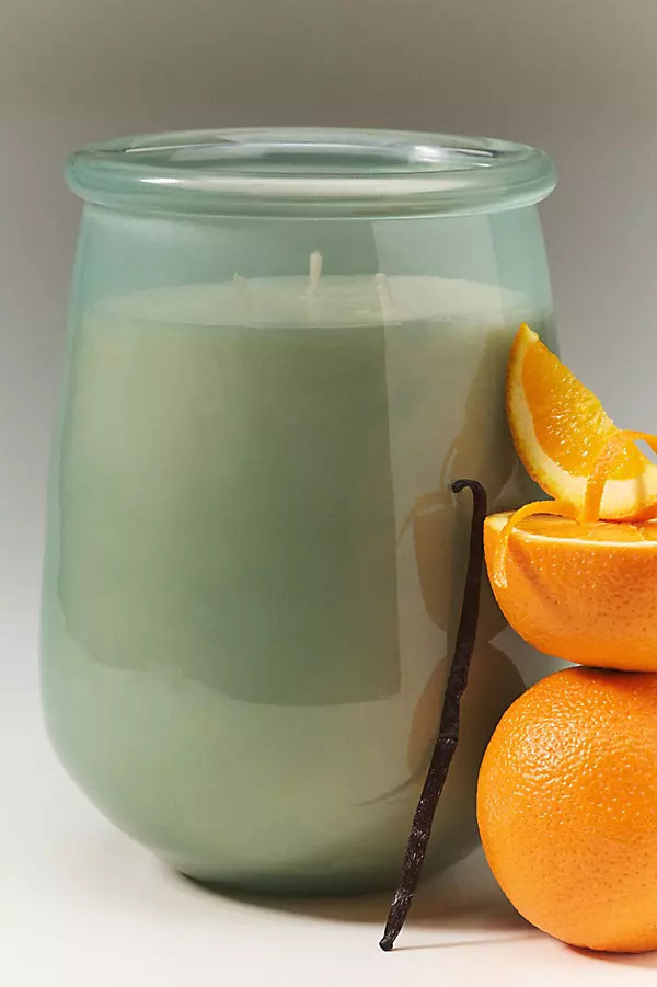 Honeypot Fresh Neroli & Vanilla Musk Glass Candle | Anthropologie (US)