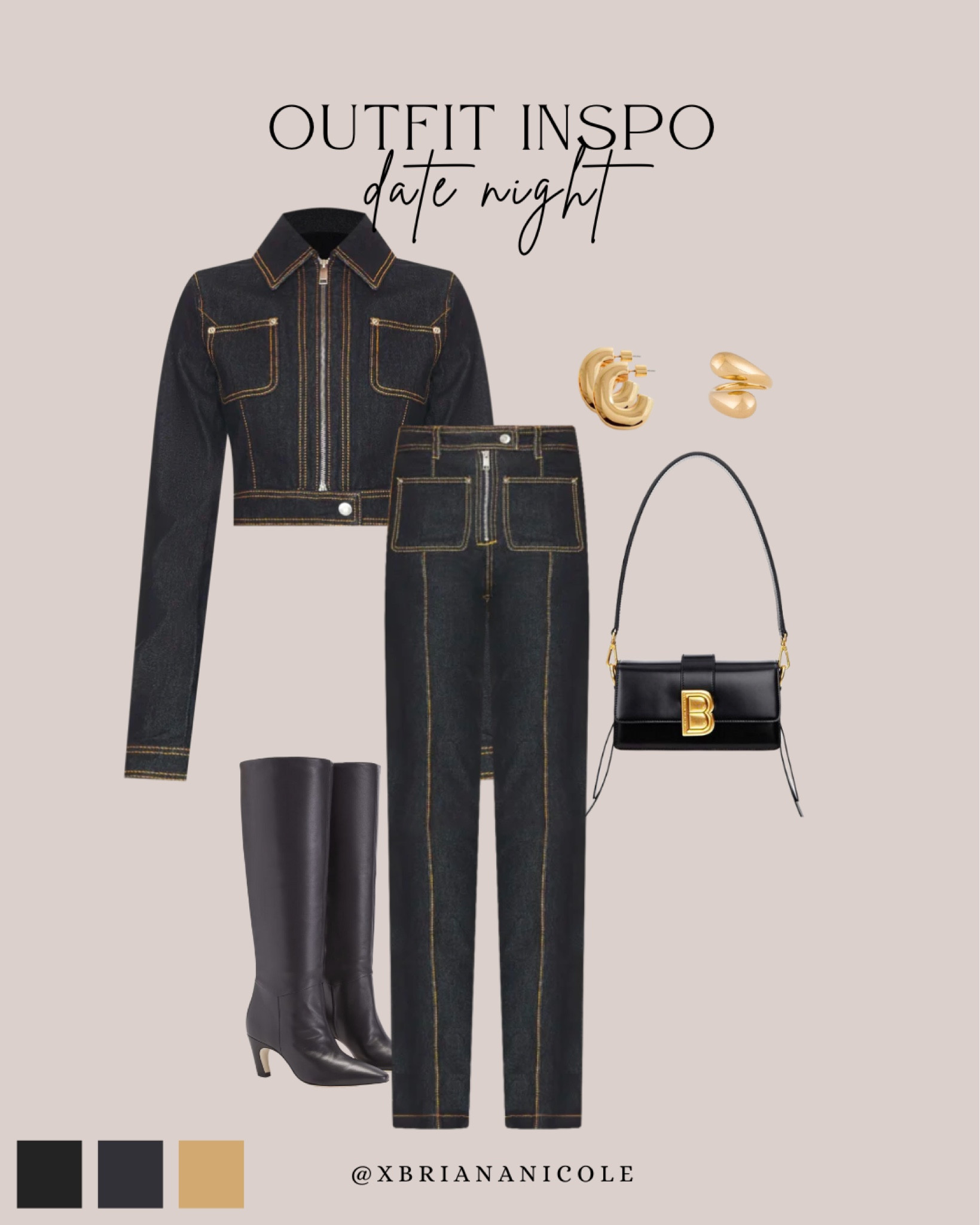 Outfit inspo for date night, girls night out, casual event 🛍️ brandon blackwood, helsa, revolve favorites, fall outfits, black boots, knee high boots, cute outfits

#LTKworkwear #LTKstyletip #LTKGiftGuide