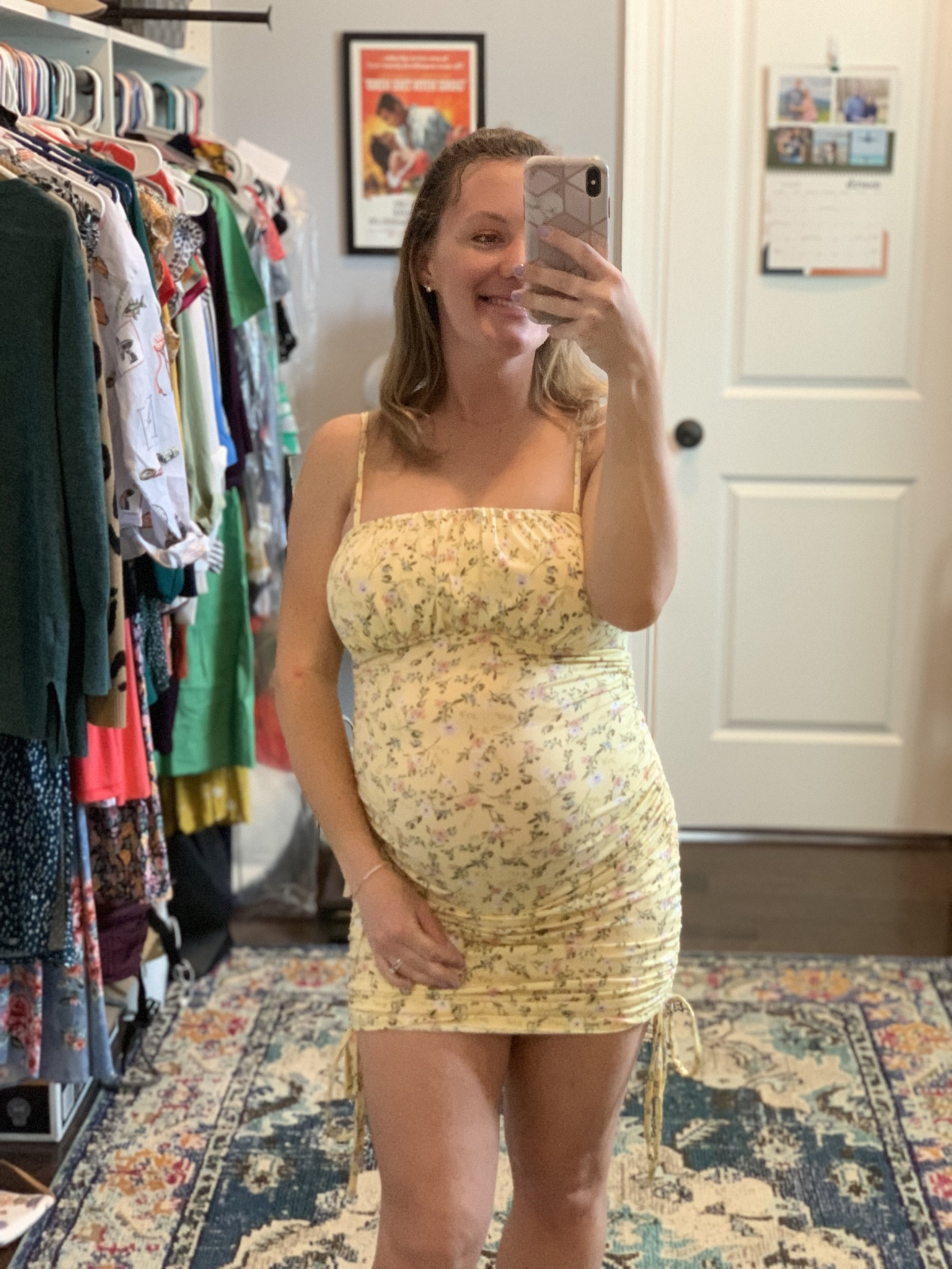 This floral bump-friendly dress can be worn while pregnant or postpartum 

#LTKbump #LTKstyletip #LTKSeasonal