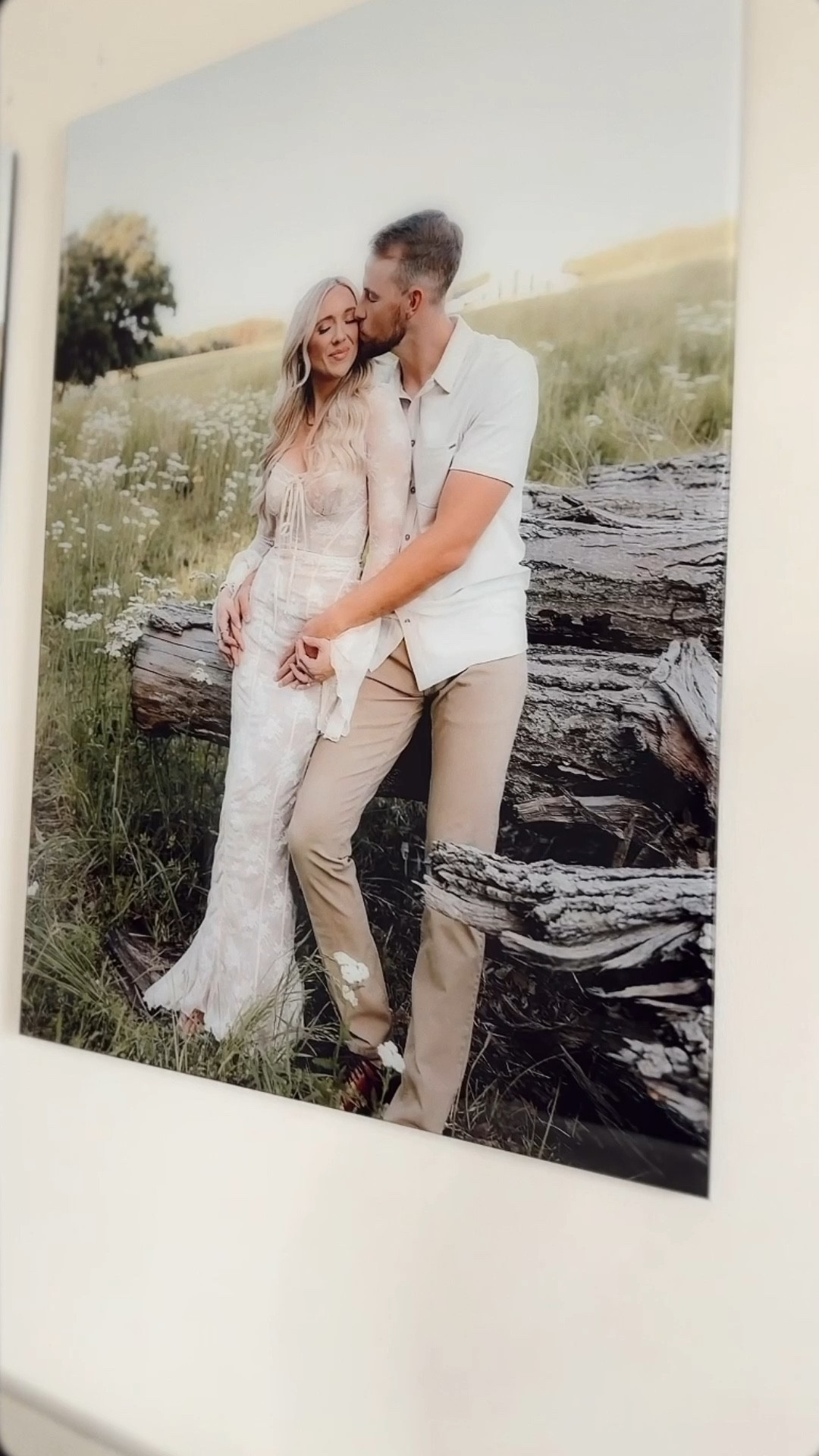 Watch me upgrade a room in just a few minutes 🤍 These glass prints from @Fracture completely transformed our space! They’re printed directly on glass so the colors stay bright and the finish looks so elevated. Such an easy way to make a room feel cozy, personal, and pulled together ✨ 

#LTKHome #LTKU