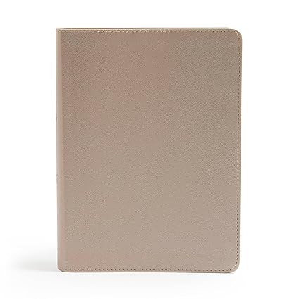 CSB She Reads Truth Bible, Champagne Gold LeatherTouch, Black Letter, Full-Color Design, Wide Mar... | Amazon (US)