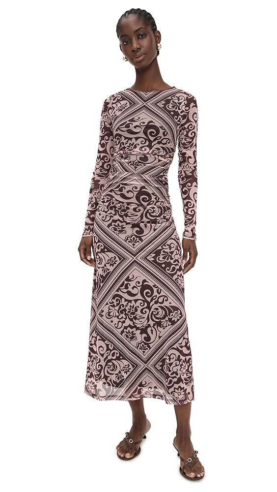 Women's Lumi Mesh Midi Dress | Amazon (US)