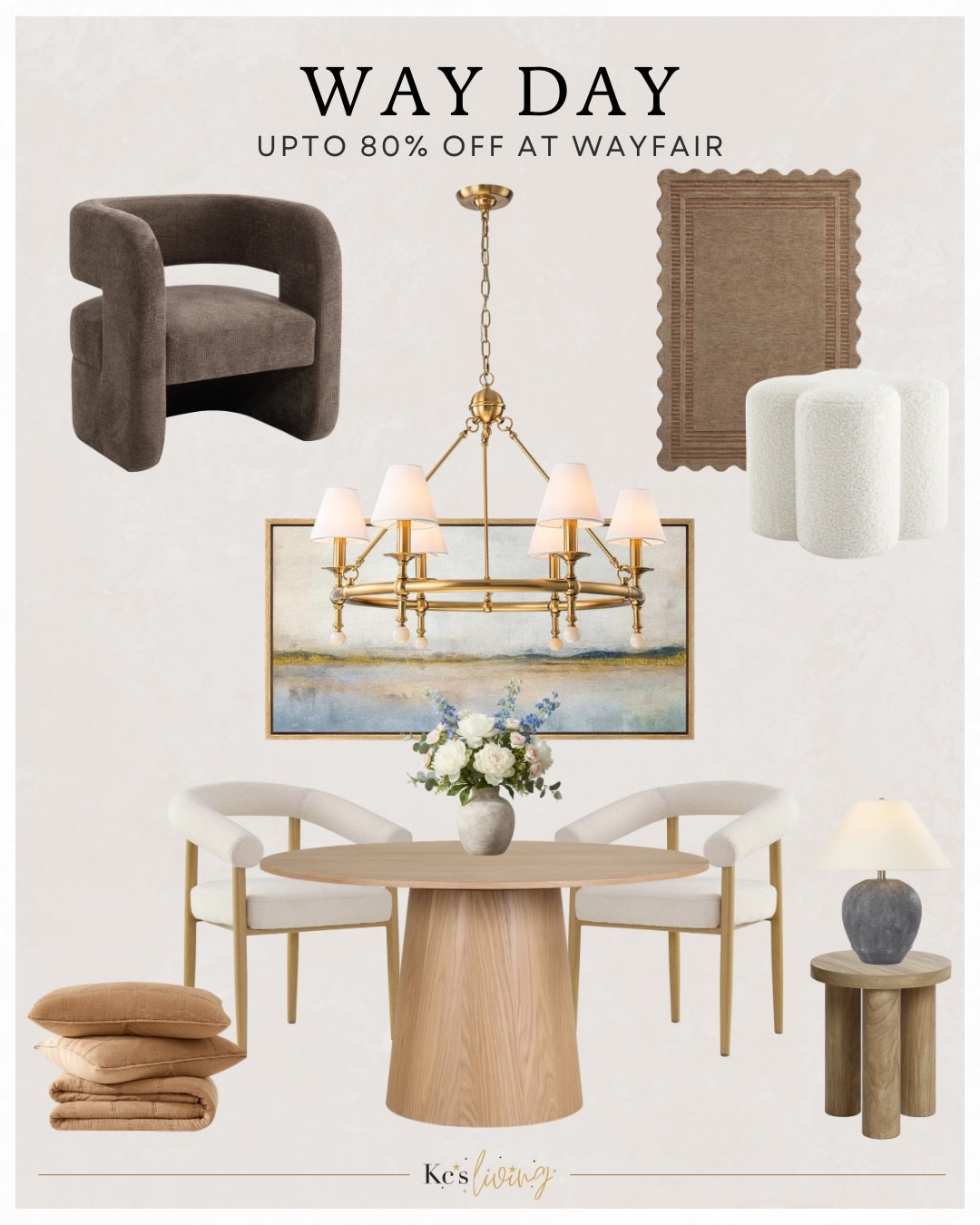 Way Day is HERE 🤍
Up to 80% off all my favorite @wayfair finds—so many pieces in my home are included!

Ends April 27 ✨

#LTKHome #LTKSaleAlert