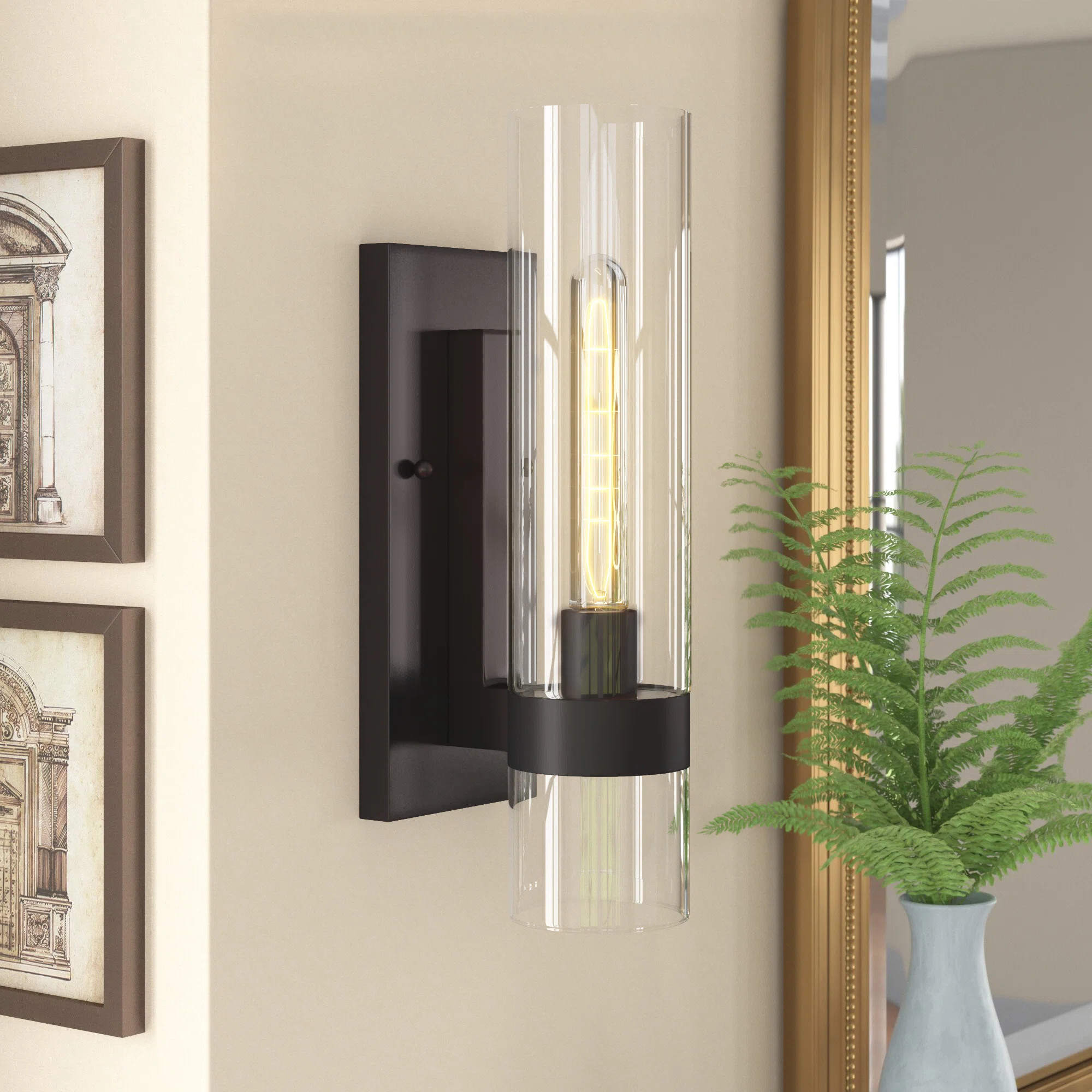 Duchesne Armed Sconce | Wayfair North America