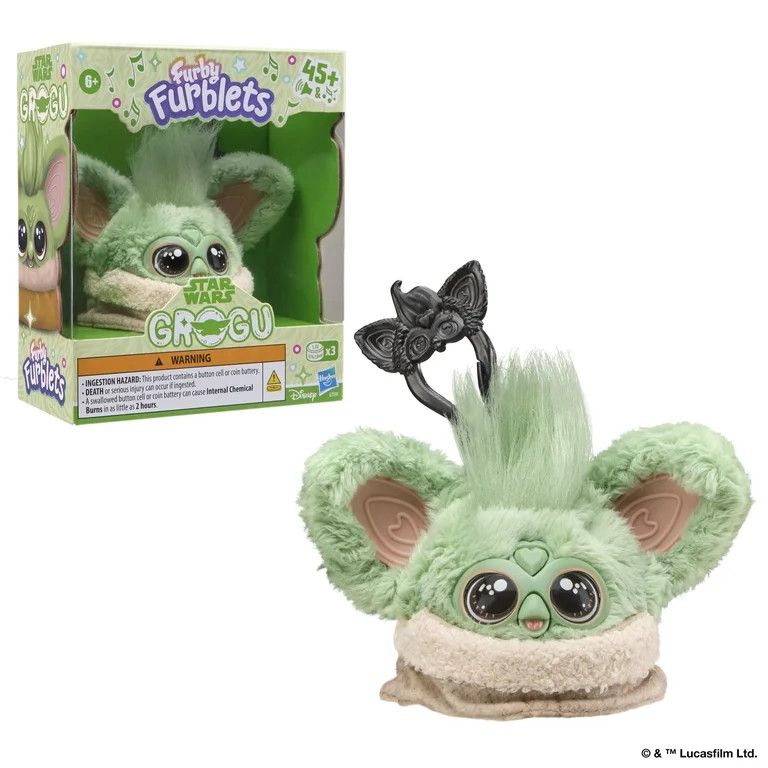 Furby Furblets STAR WARS\u2122 Grogu 3" Mini Electronic Plush Toy | Walmart (US)