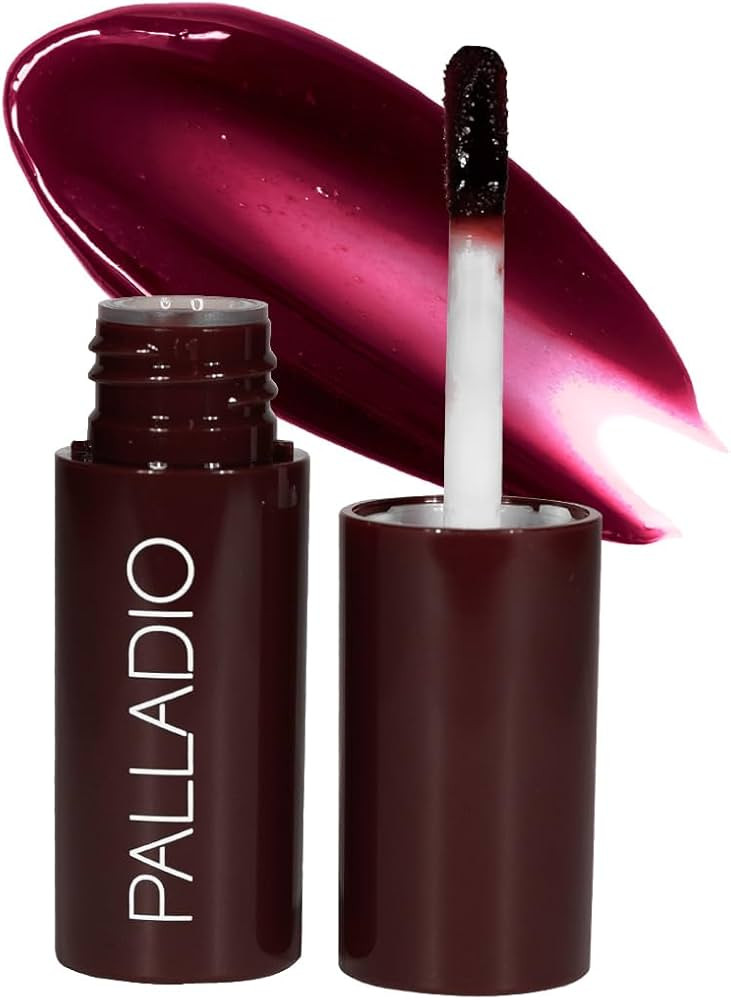 Palladio Jelly Tint, Liquid Stain for Cheeks & Lips, Vivid Color Lip Stain, Lightweight Non-Stick... | Amazon (US)