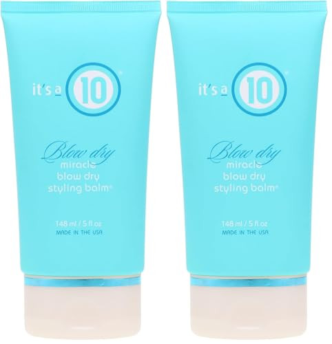It's a 10 Miracle Blow Dry Styling Balm Unisex Balm 5 Fl Oz (Pack of 2), B07C3WZ43G | Amazon (US)