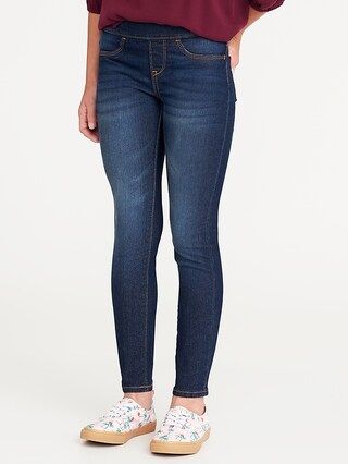 Skinny Built-In Tough Pull-On Jeans for Girls | Old Navy (US)