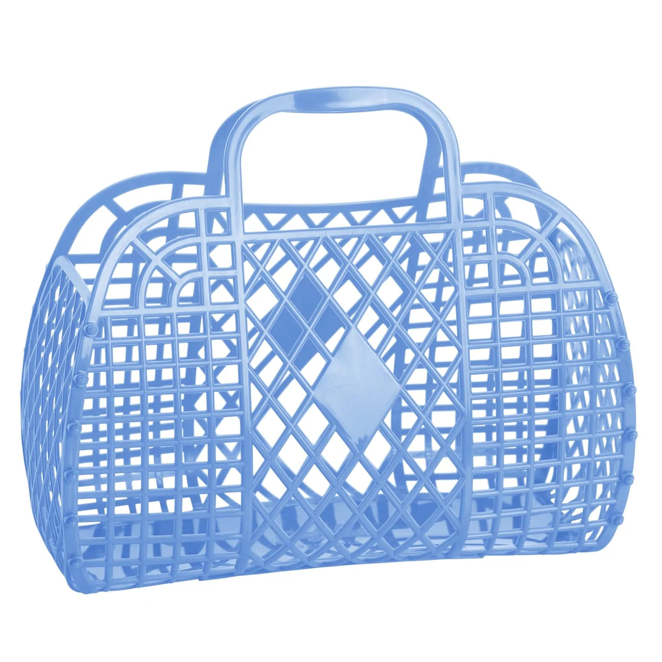 Retro Basket Jelly Bag in Cornflower Blue | Shop.app
