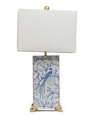 26in Botanical Metal Table Lamp | TJ Maxx