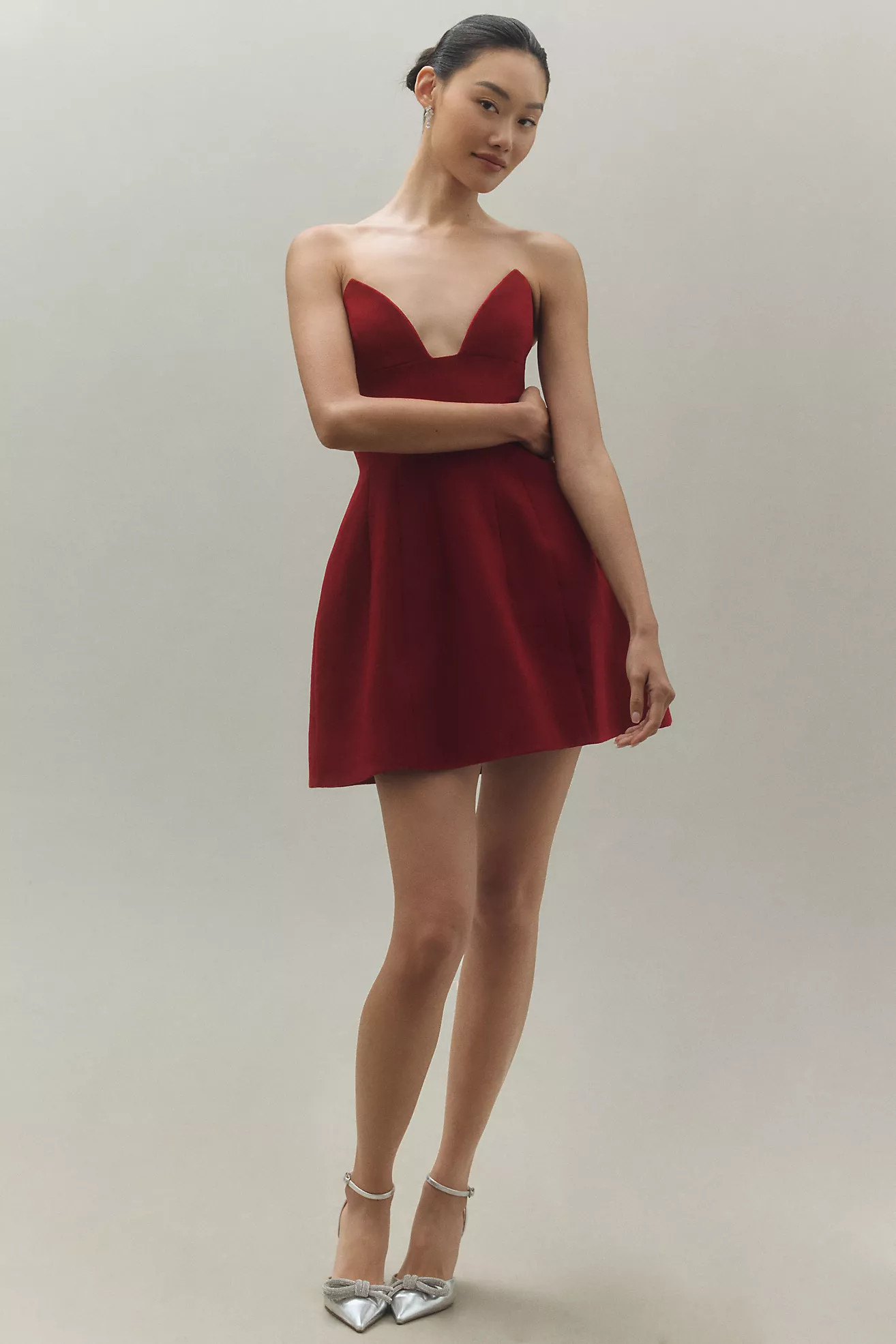 Bardot Mirian Hourglass Mini Dress | Anthropologie (US)