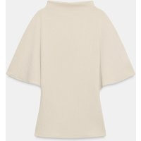 Zara - Pleated Textured Top - Beige - M - Woman | Zara US