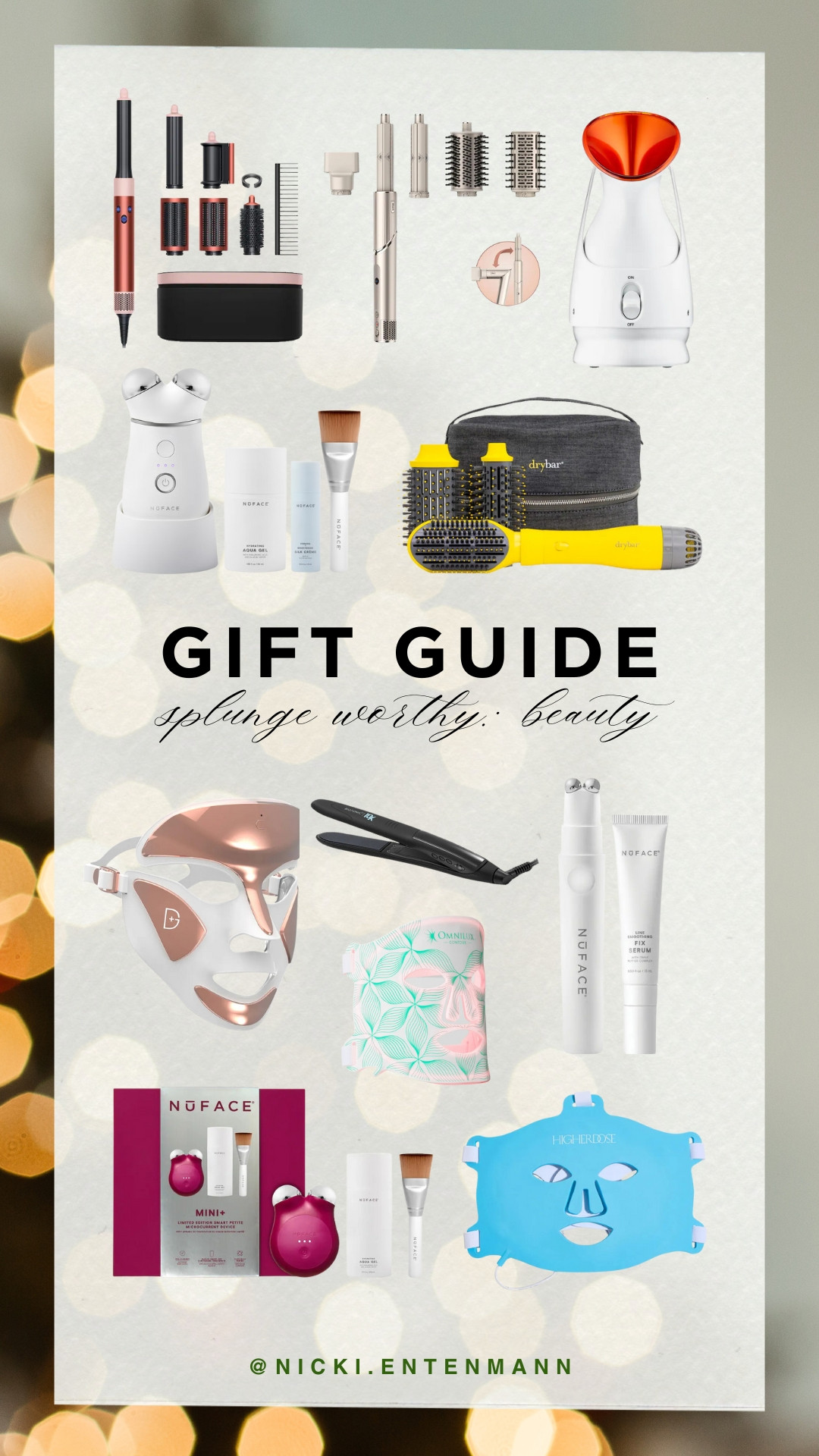 If you're looking to splurge on something truly fabulous, this beauty gift guide has all the luxe picks that make every day feel like a pampering session. Treat yourself (or someone special)! 💅✨                                                                                  beauty gift guide, luxury beauty gifts, splurge-worthy beauty, pampering gifts, indulgent beauty gifts, skincare gifts, self-care, holiday beauty presents, best beauty gifts, glowing skin, beauty essentials, holiday gifting ideas, thoughtful beauty gifts. 

 #LTKGiftGuide #LTKHoliday #LTKBeauty