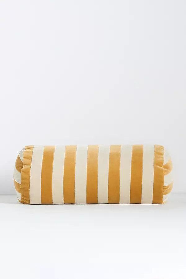 Christina Lundsteen Stripe Bolster Cushion Pillow | Anthropologie (US)