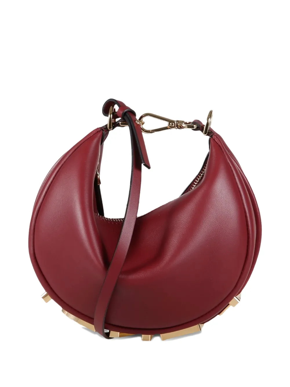 FENDI Fendigraphy Logo Shoulder Bag | Red | FARFETCH CA | Farfetch Global
