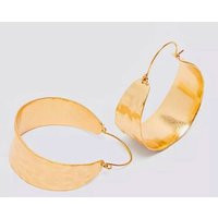 18K Gold Plated Earring, Large Hoop Statement Party Earring | Etsy (UK)