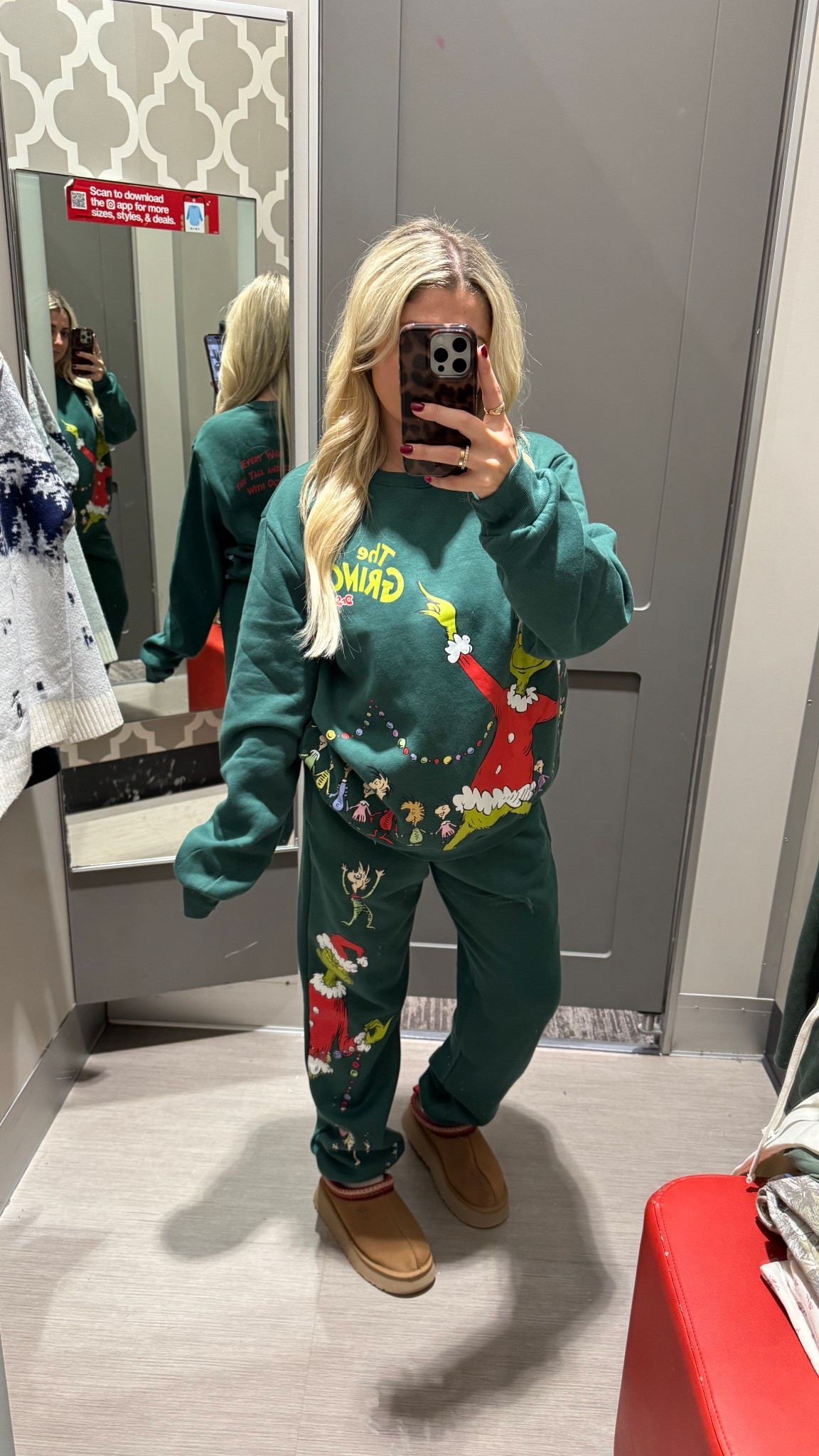 30% off grinch matching set today
Size large
Uggs tts
Gift idea
Matching sets for family 

#LTKGiftGuide #LTKHoliday #LTKSaleAlert