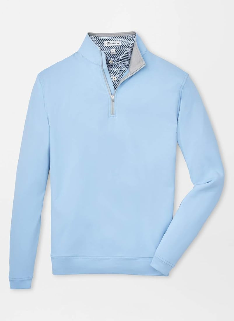 PETER MILLAR Perth Stretch Loop Terry Quarter-Zip | Amazon (US)