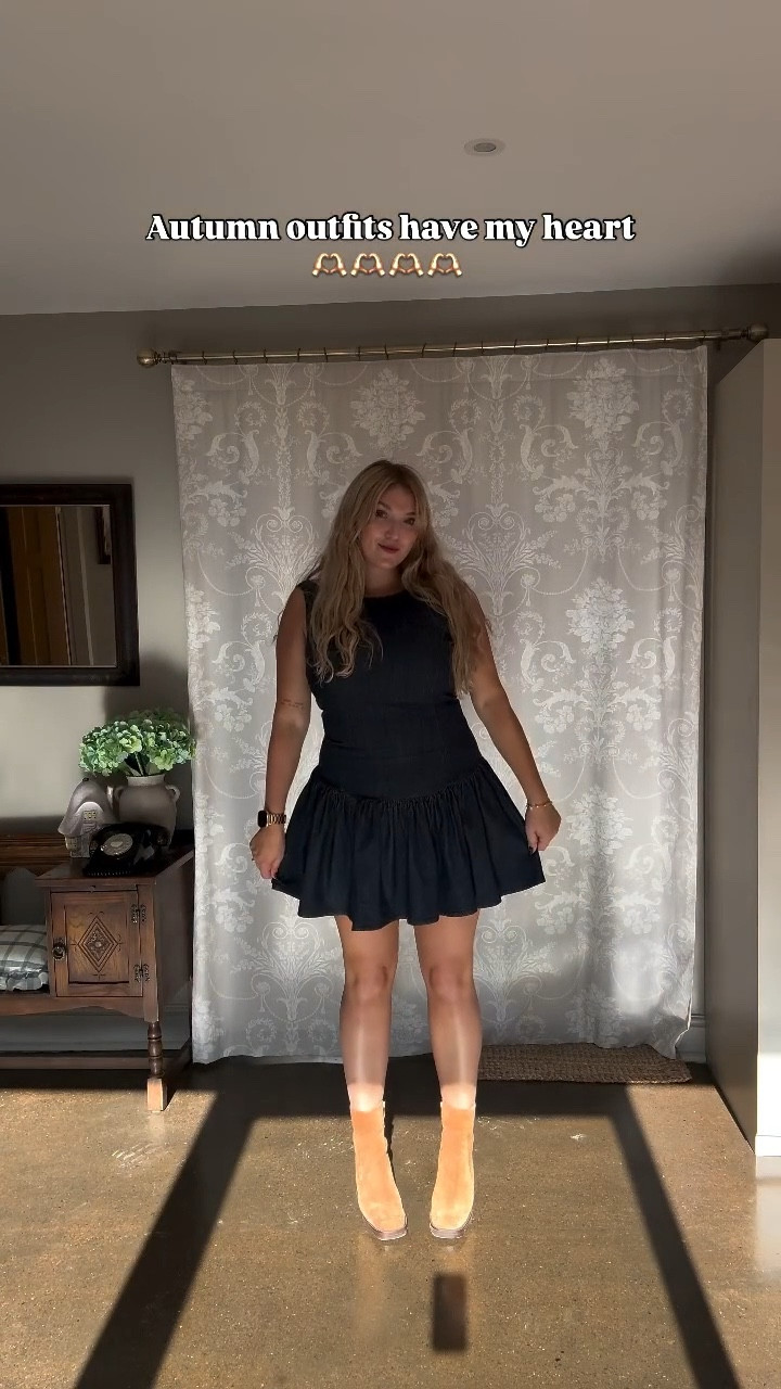 Autumn outfits are 1000% better than summer outfits, the rain can do one though!! 

#autumnoutfits #autumn #autumnstyle #autumnoutfitideas #denimdress #tanboots #midsizegals #midsizeoutfits

#LTKdresses #LTKmidsize #LTKautumn