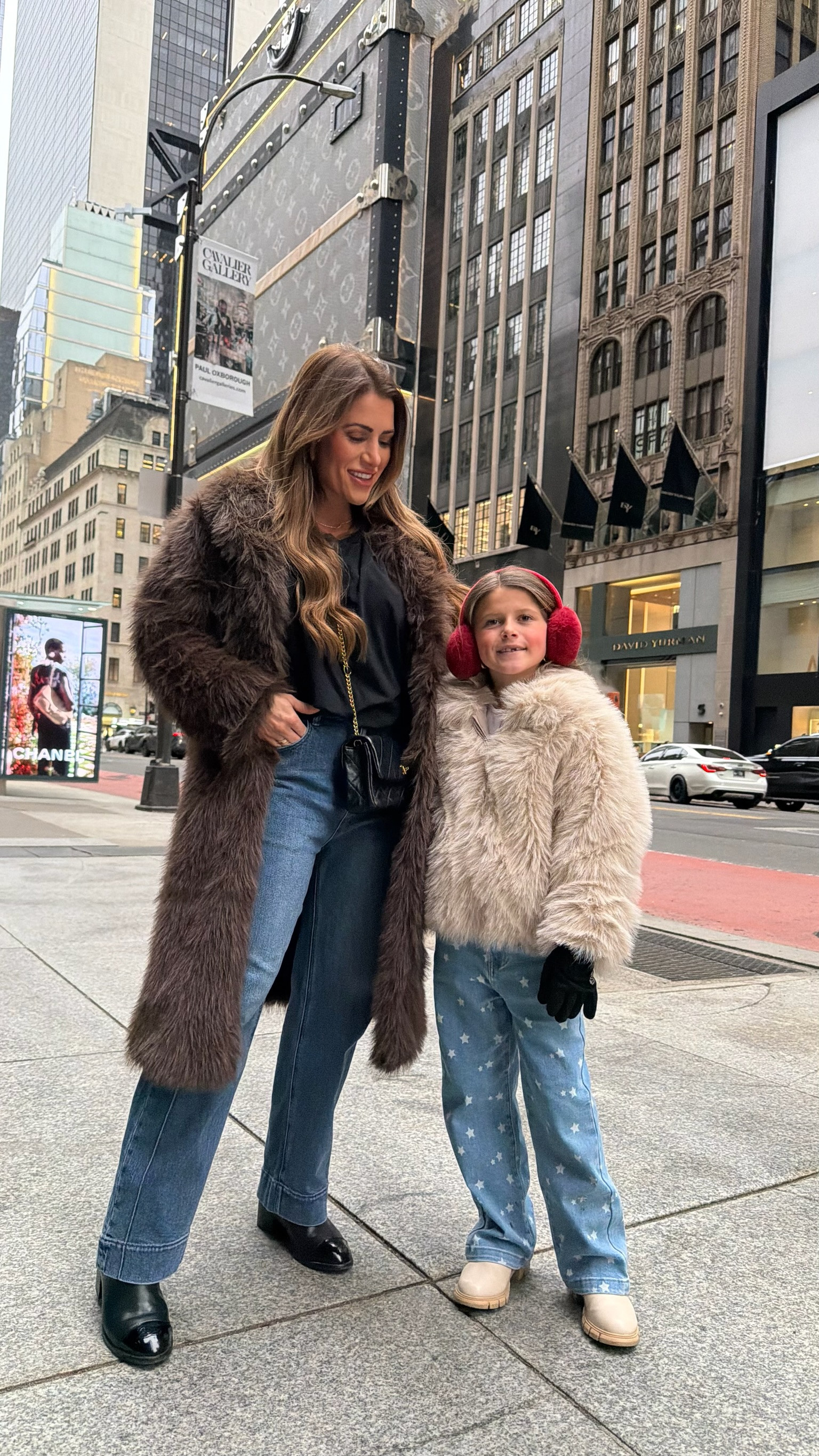 Chilly days at NY trip. faux fur coats, amazon fashion, jess fay, amazon finds, fashion for kids. 

 #LTKPetite #LTKTravel #LTKKids