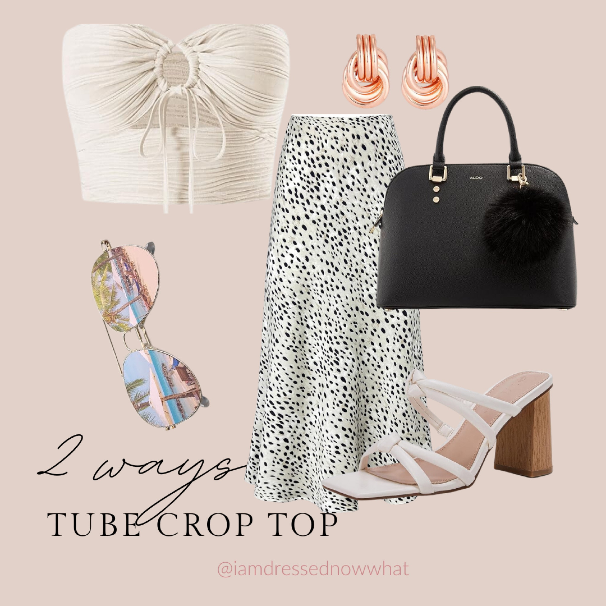 Outfits with Tube crop top. 2 ways. (1 of 2) 

#LTKStyleTip #LTKSeasonal #LTKTravel