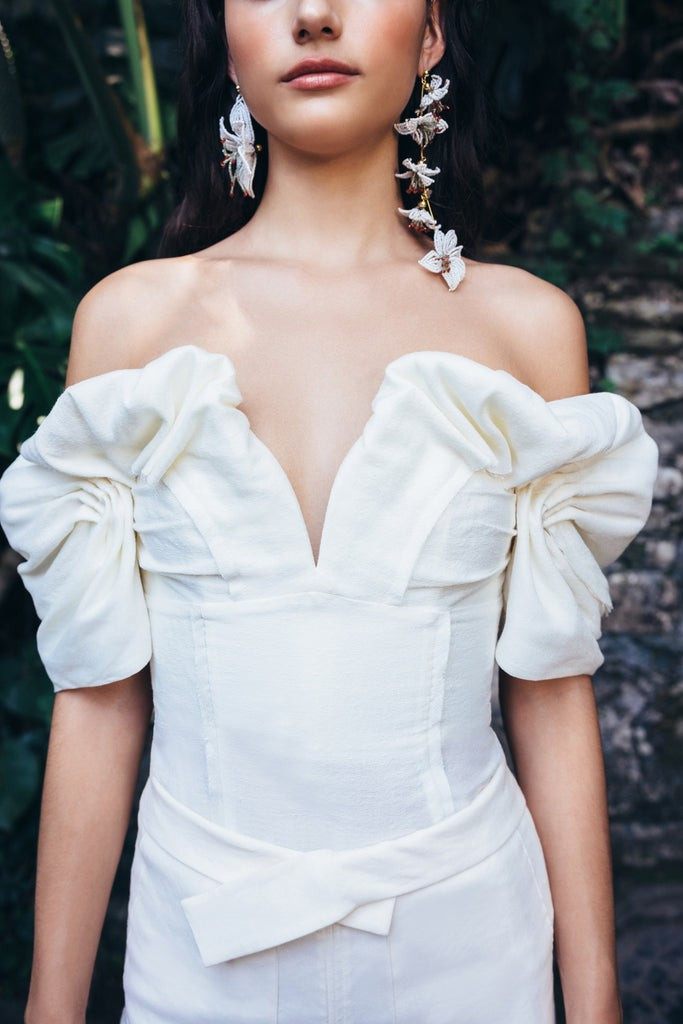 ABBY TOP - OFF WHITE | Cult Gaia - US