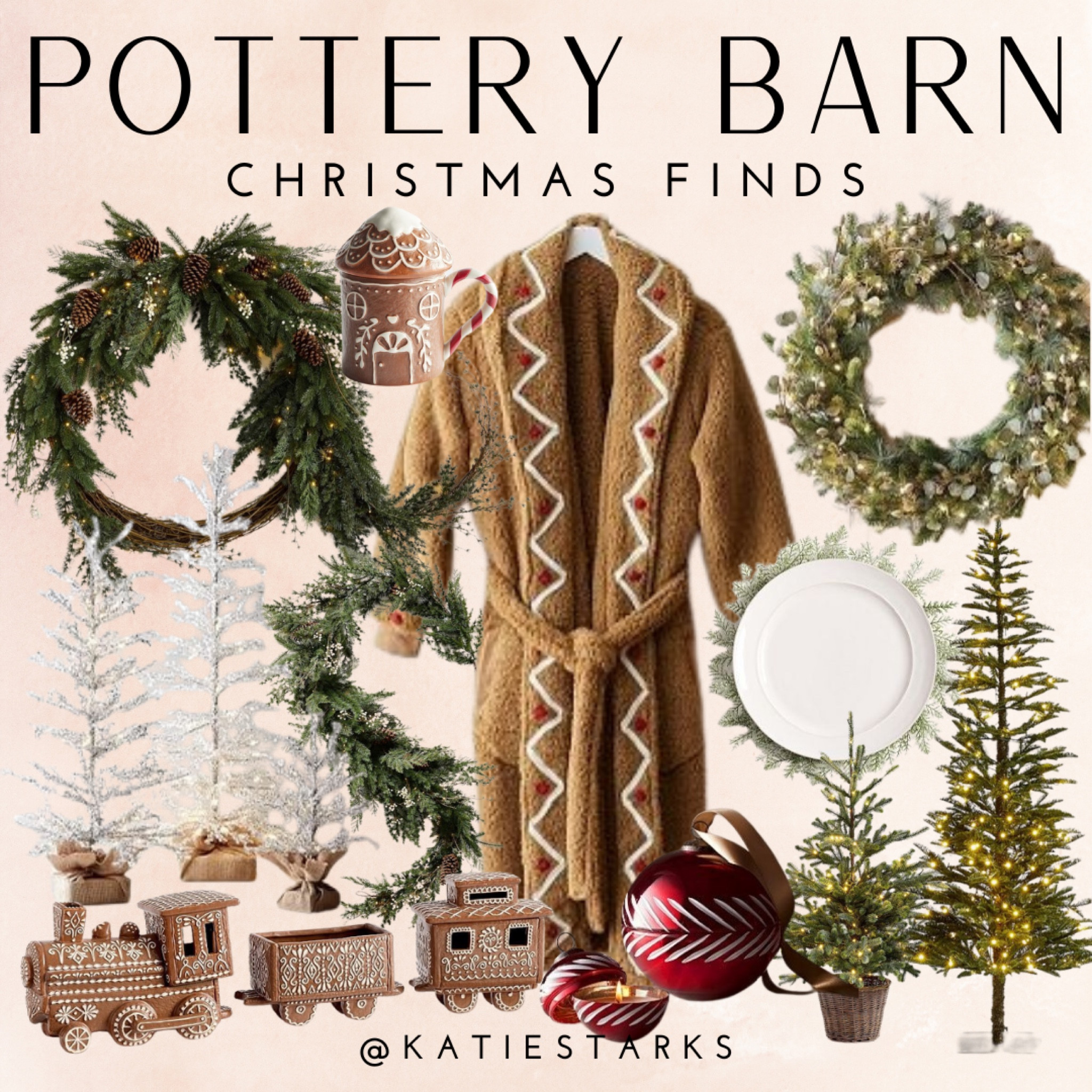 Pottery Barn Christmas decor

#LTKSeasonal #LTKHome #LTKHoliday