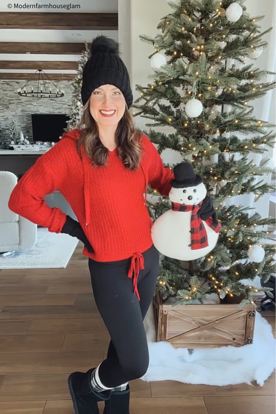 Snowman pillow back in stock!☃️

Christmas outfit, red sweater, black hat and gloves wooden Christmas tree box collar skinny Christmas tree clothes gifts for her  modern farmhouse glam home decor 

#LTKhome #LTKHoliday #LTKstyletip