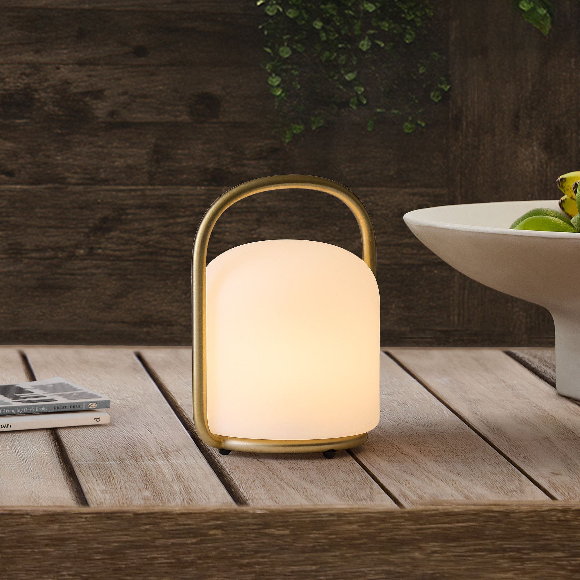 Remy Indoor/Outdoor Wireless Portable Table Lamp (7.5"&ndash;10") | West Elm (US)