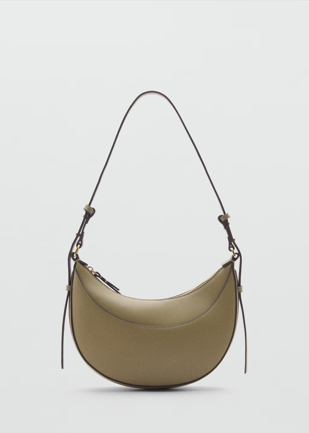Oval short handle bag | MANGO (UK)