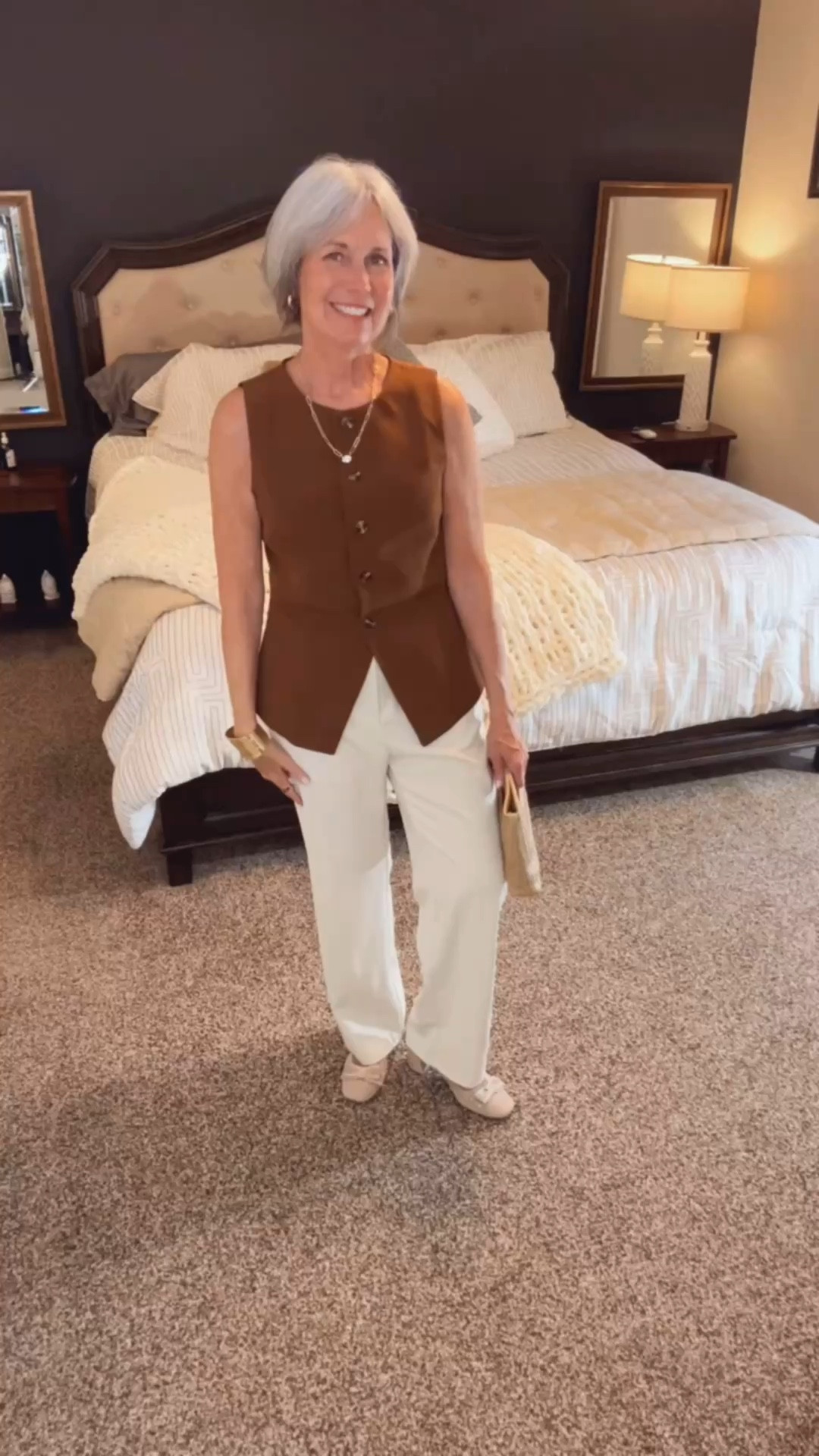 ‼️ SALE ALERT ‼️ 
My all time favorite vest is 32% off. Now only $33.99

It looks great with skirts, trousers, jeans and even shorts. You just can’t go wrong!
My trousers are part of a suit. I tagged it here for you. It is also 24% offf
I am wearing a small for reference  

#ootd #ootdstyle #outfitinspo #outfitideas #whatiwore #styleinspo #fashioninspo #dailyoutfits #casualchic #effortlessstyle #classicstyle #streetstyle
#neutralstyle #elevatedbasics #springoutfits #springstyle 
#howtostyle #styletips #wearitloveit
#over40style #midlifestyleblogger

#LTKSeasonal #LTKOver40 #LTKSaleAlert