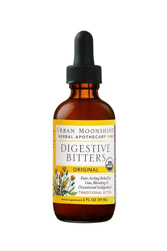 Urban Moonshine Original Digestive Bitters Dropper, 2 FL OZ (Pack of 1) | Amazon (US)