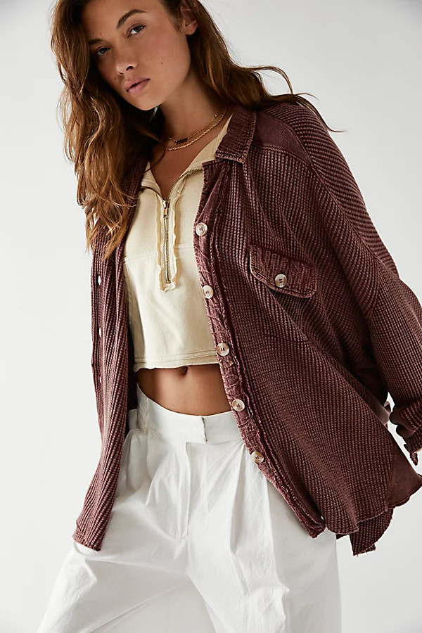 FP One Scout Jacket by FP One at Free People, Garnet Grotto, L | Free People (Global - UK&FR Excluded)