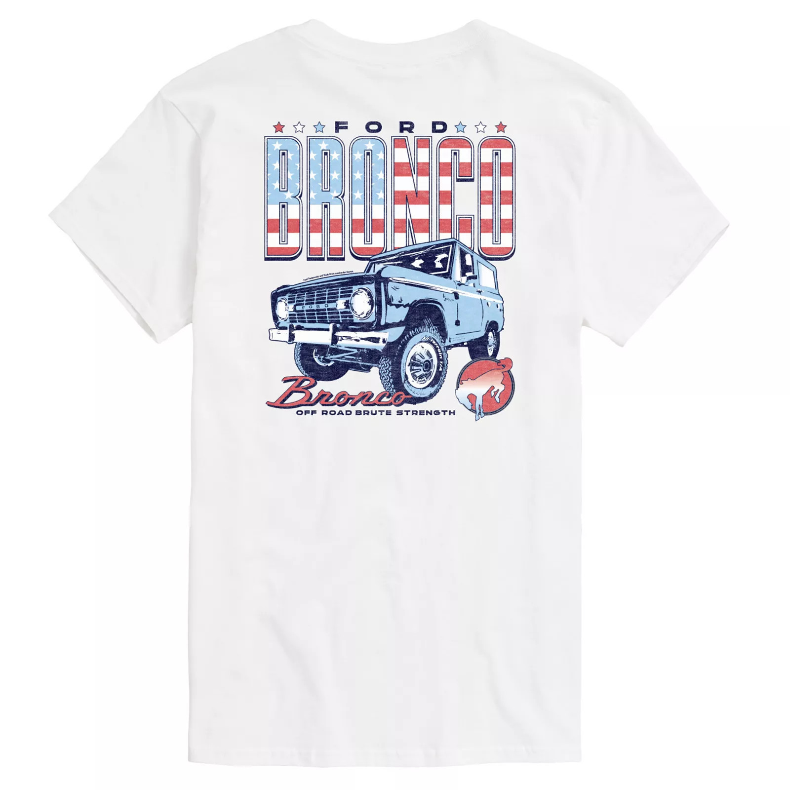 Men's Ford 1970 Bronco Graphic Tee, Size: Medium, White | Kohl's