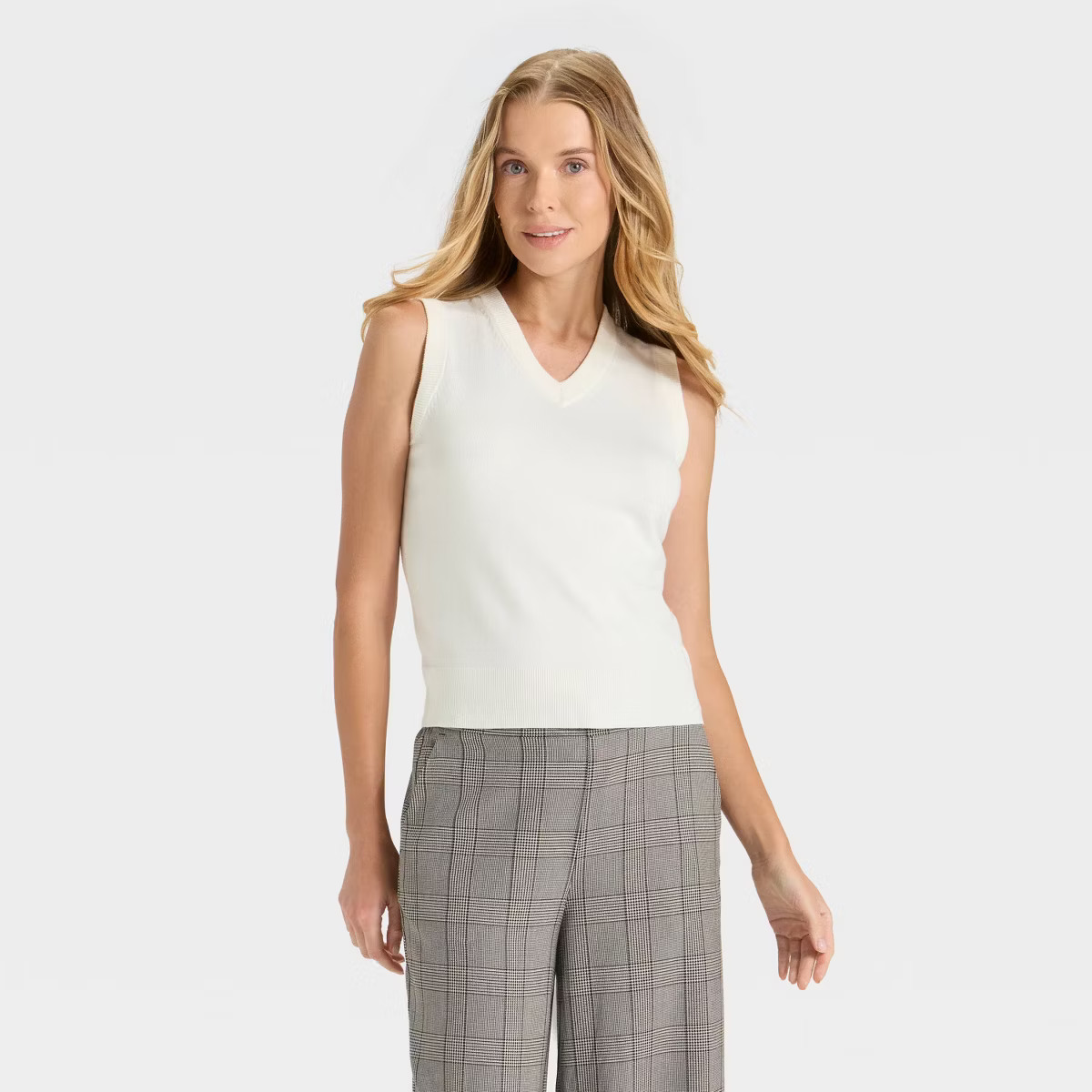 Women's V-Neck Sweater Vest - A New Day™ | Target
