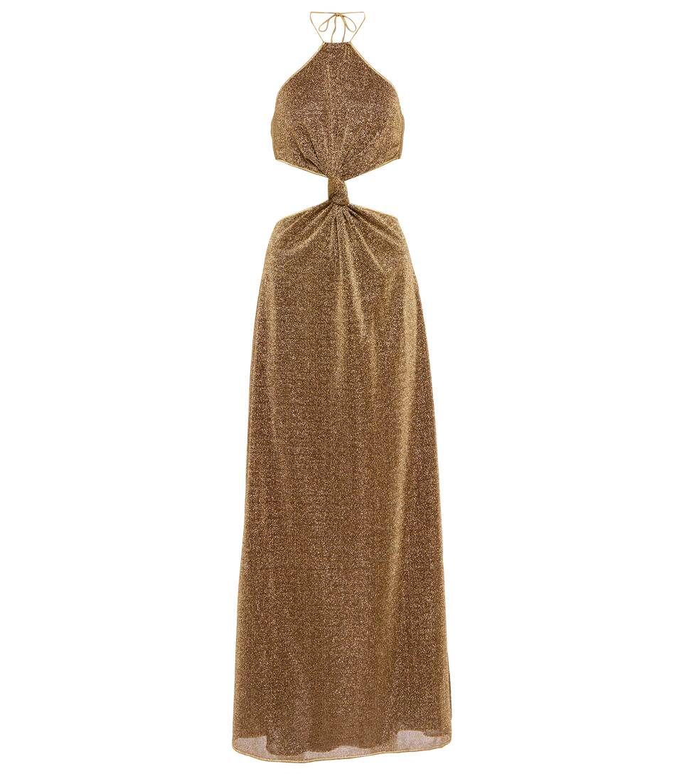 Lumière halterneck cutout maxi dress | Mytheresa (UK)
