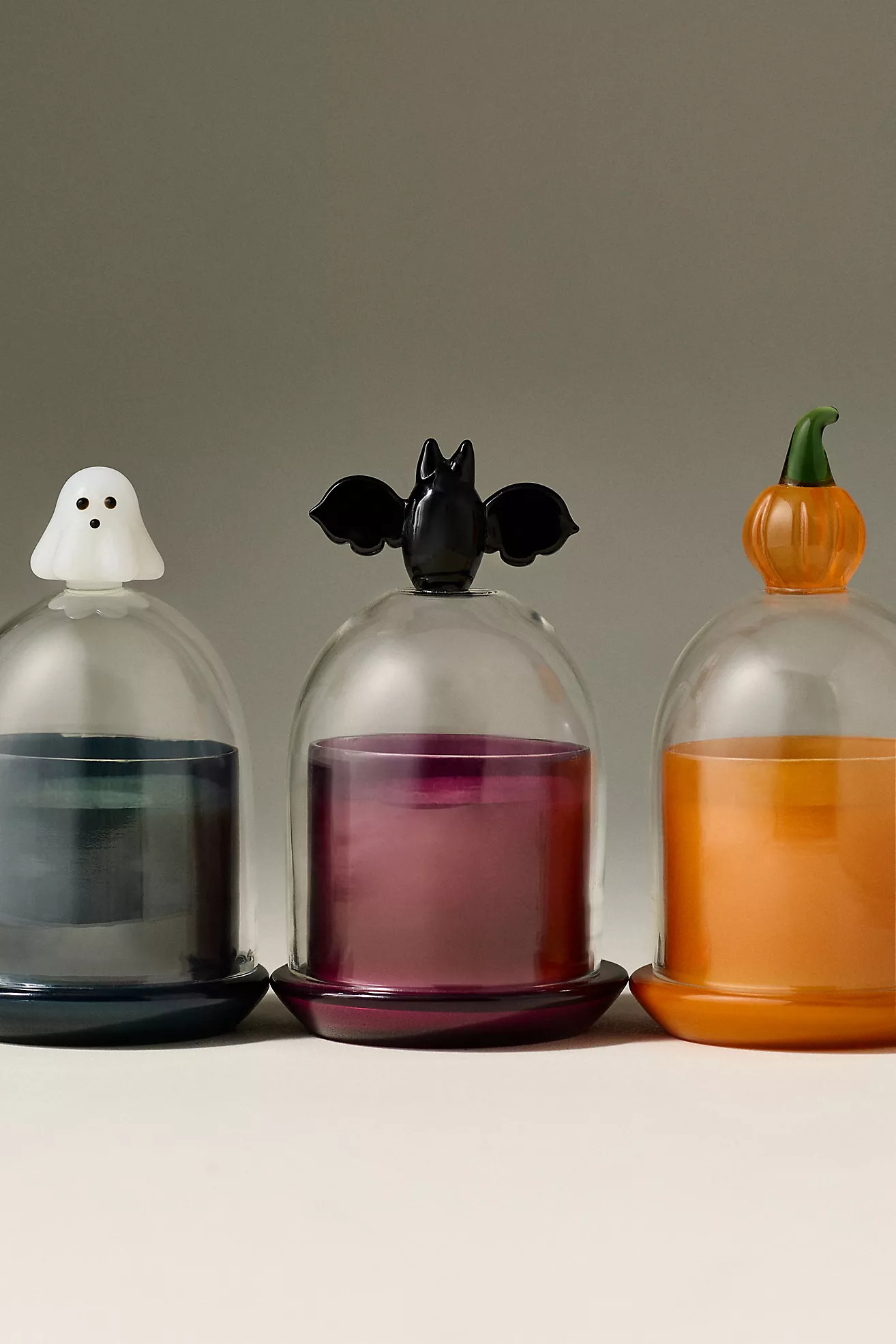 Fall Icon Cloche Pumpkin Sweet Vanilla Glass Candle | Anthropologie (US)