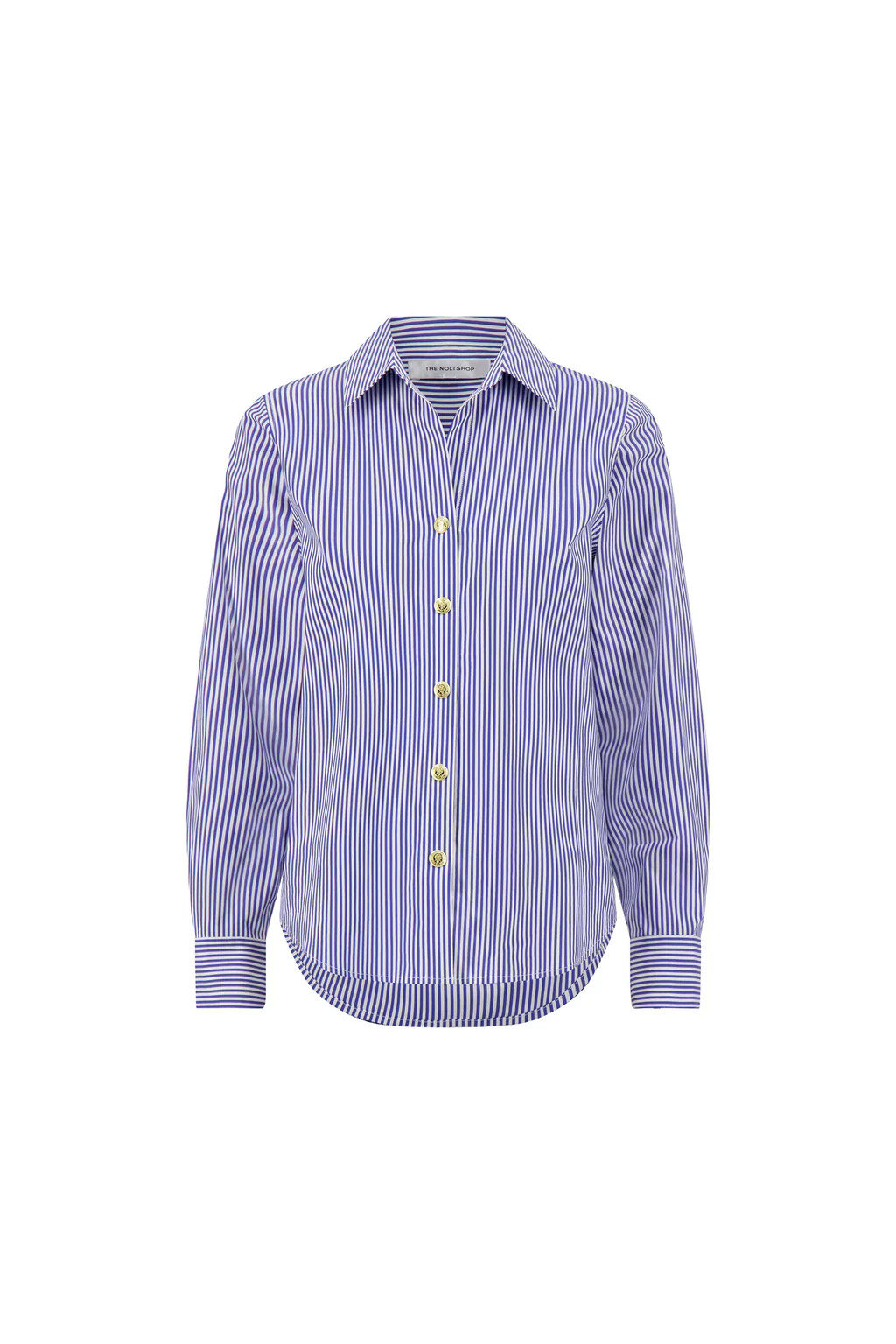 Jasmine Shirt - Blue Stripe | The Noli Shop